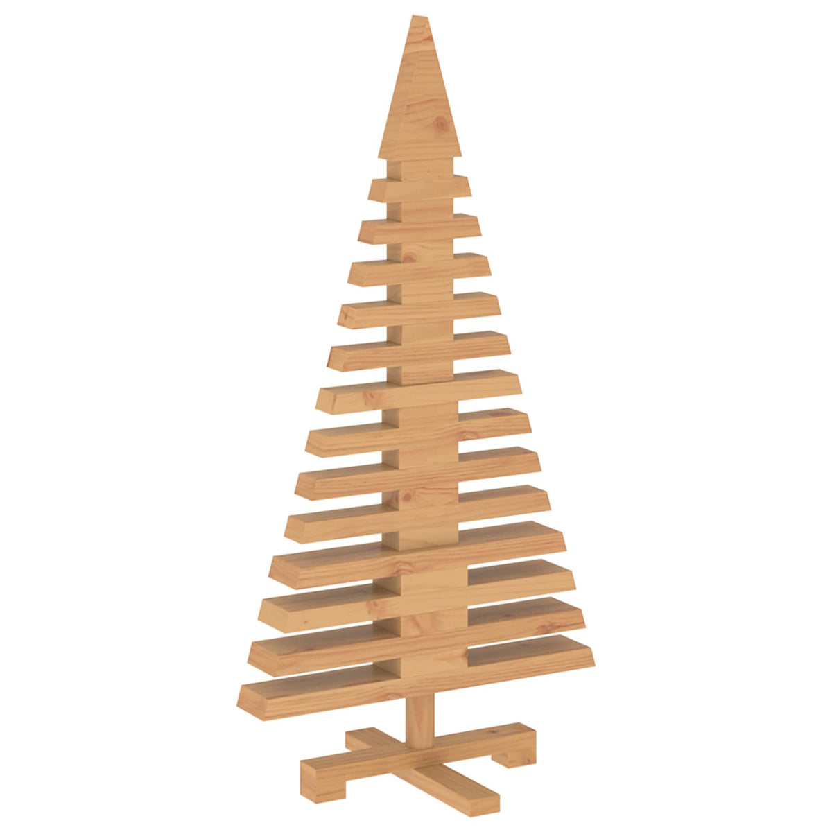 Houten Kerstboom Kotka 90 Cm Massief Grenenhout
