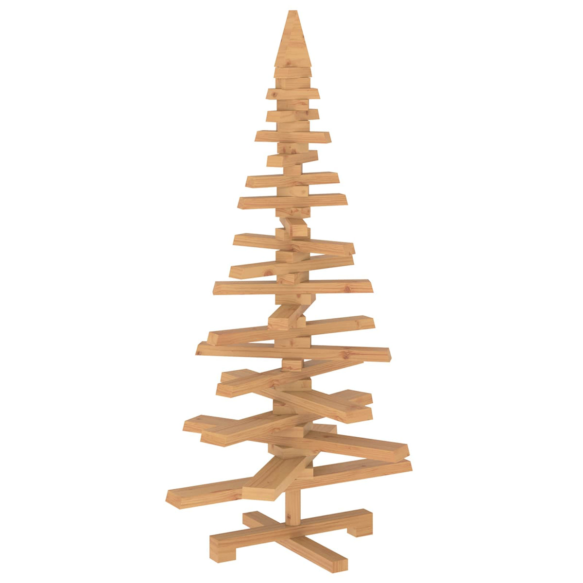 Houten Kerstboom Kotka 120 Cm Massief Grenenhout