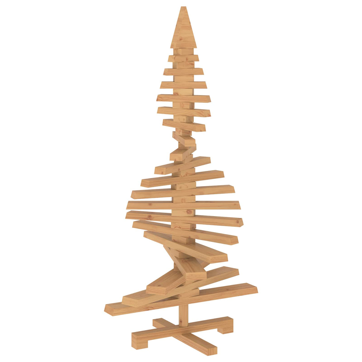 Houten Kerstboom Kotka 120 Cm Massief Grenenhout