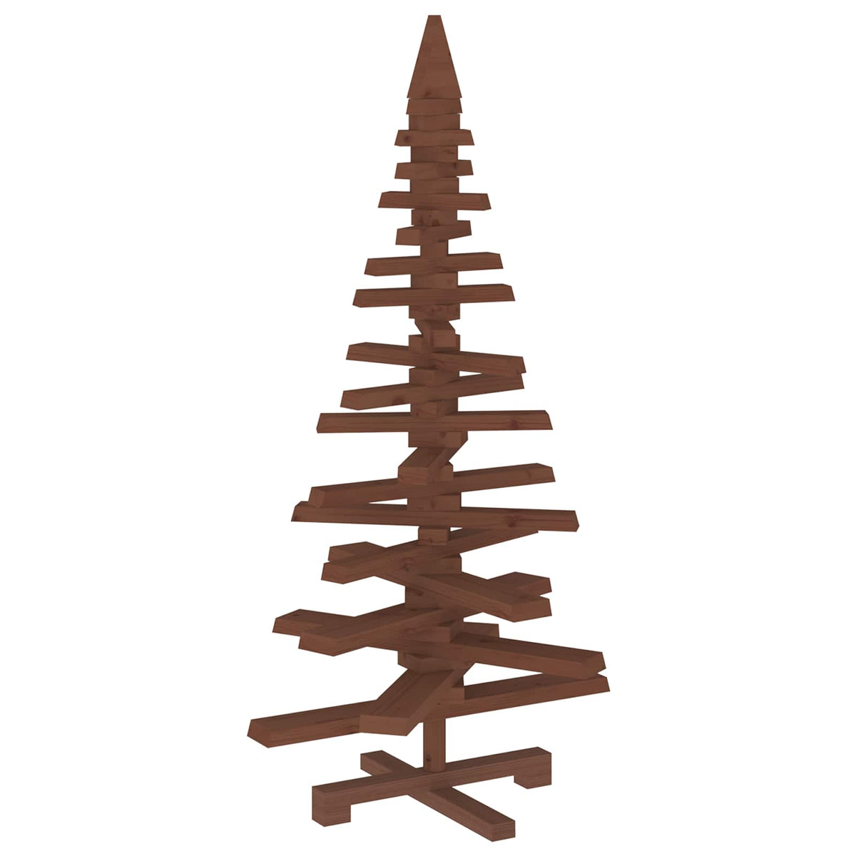 Houten Kerstboom Kotka 120 Cm Massief Grenenhout