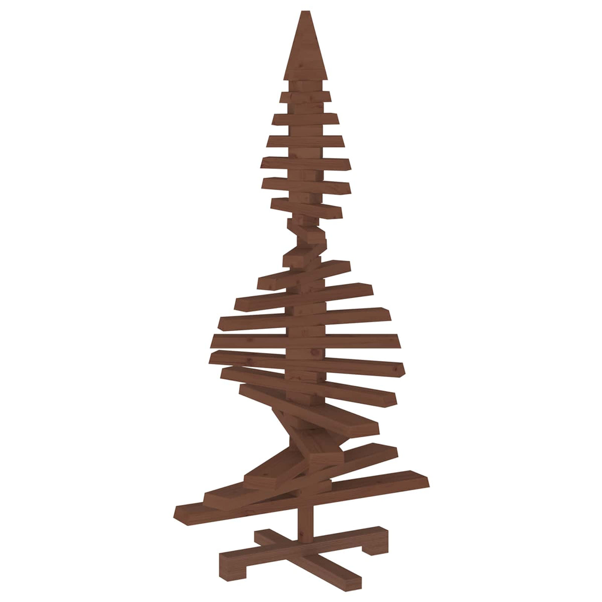 Houten Kerstboom Kotka 120 Cm Massief Grenenhout