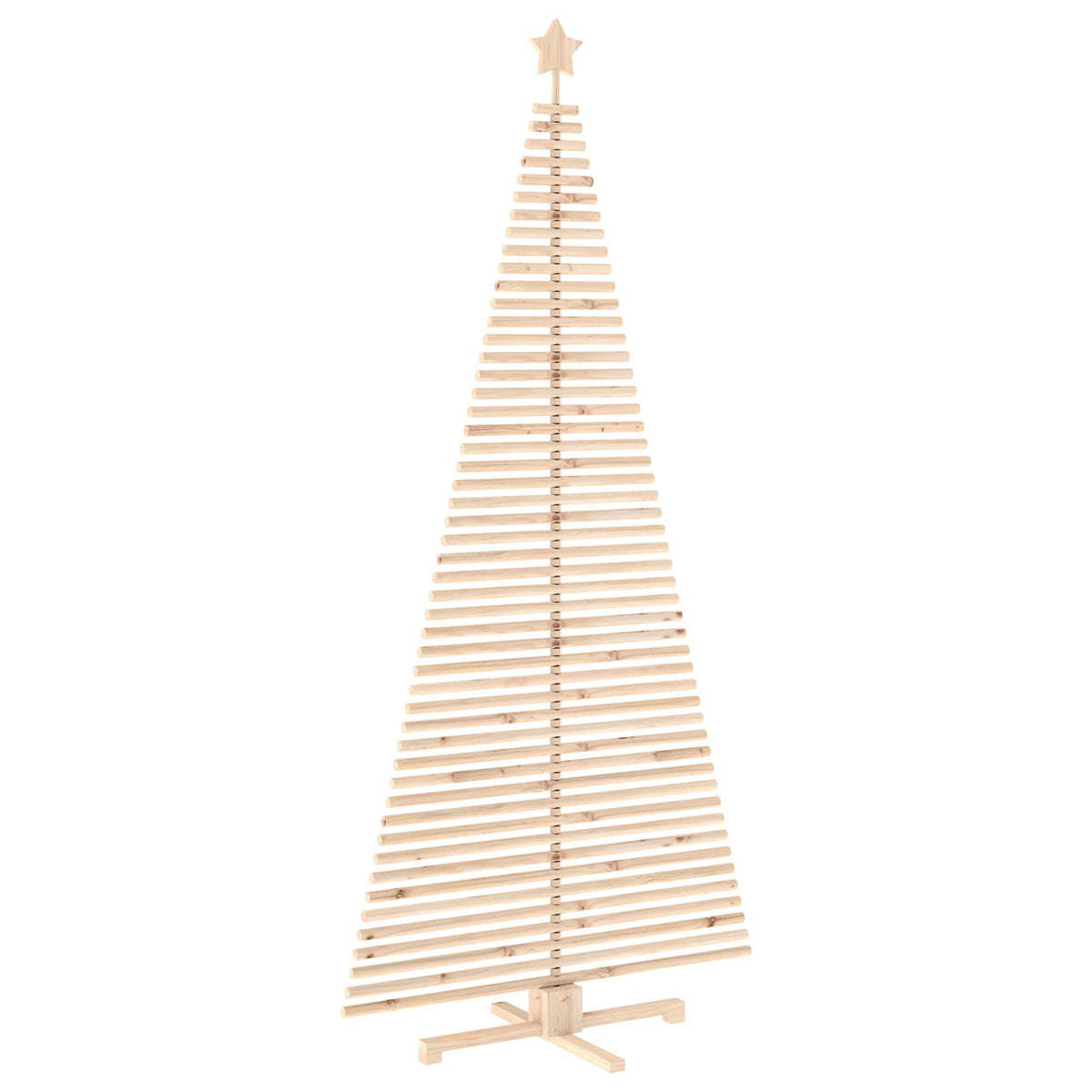 Houten Kerstboom Kotka 240 Cm Massief Grenenhout Natuurlijk
