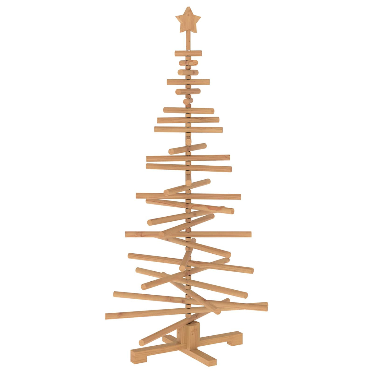 Houten Kerstboom Kotka 150 Cm Massief Grenenhout