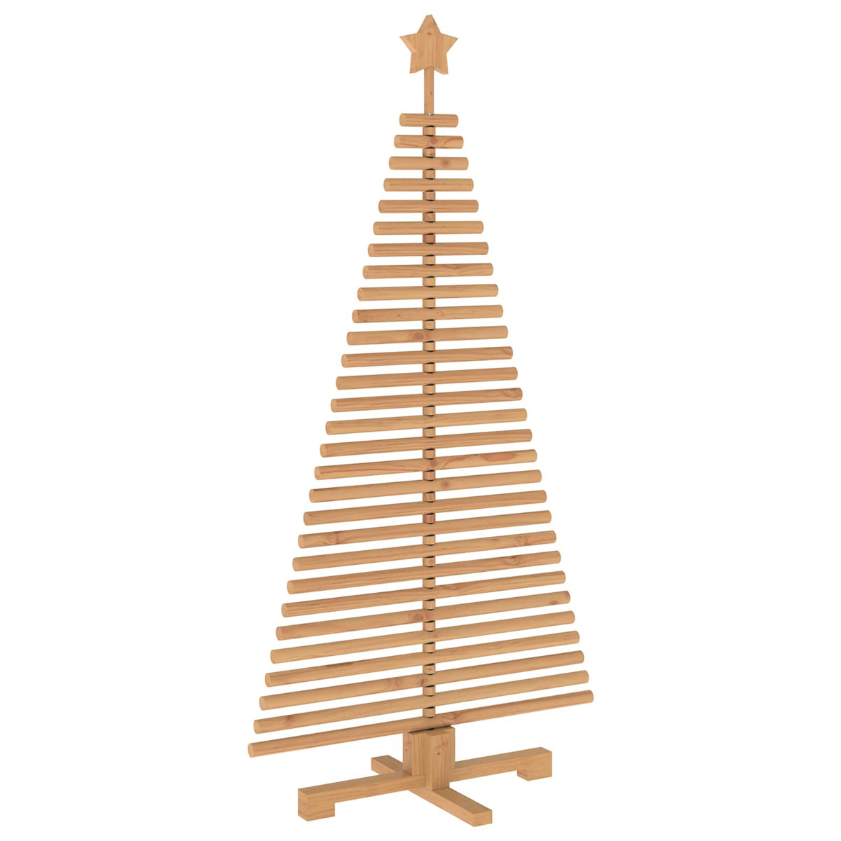 Houten Kerstboom Kotka 150 Cm Massief Grenenhout