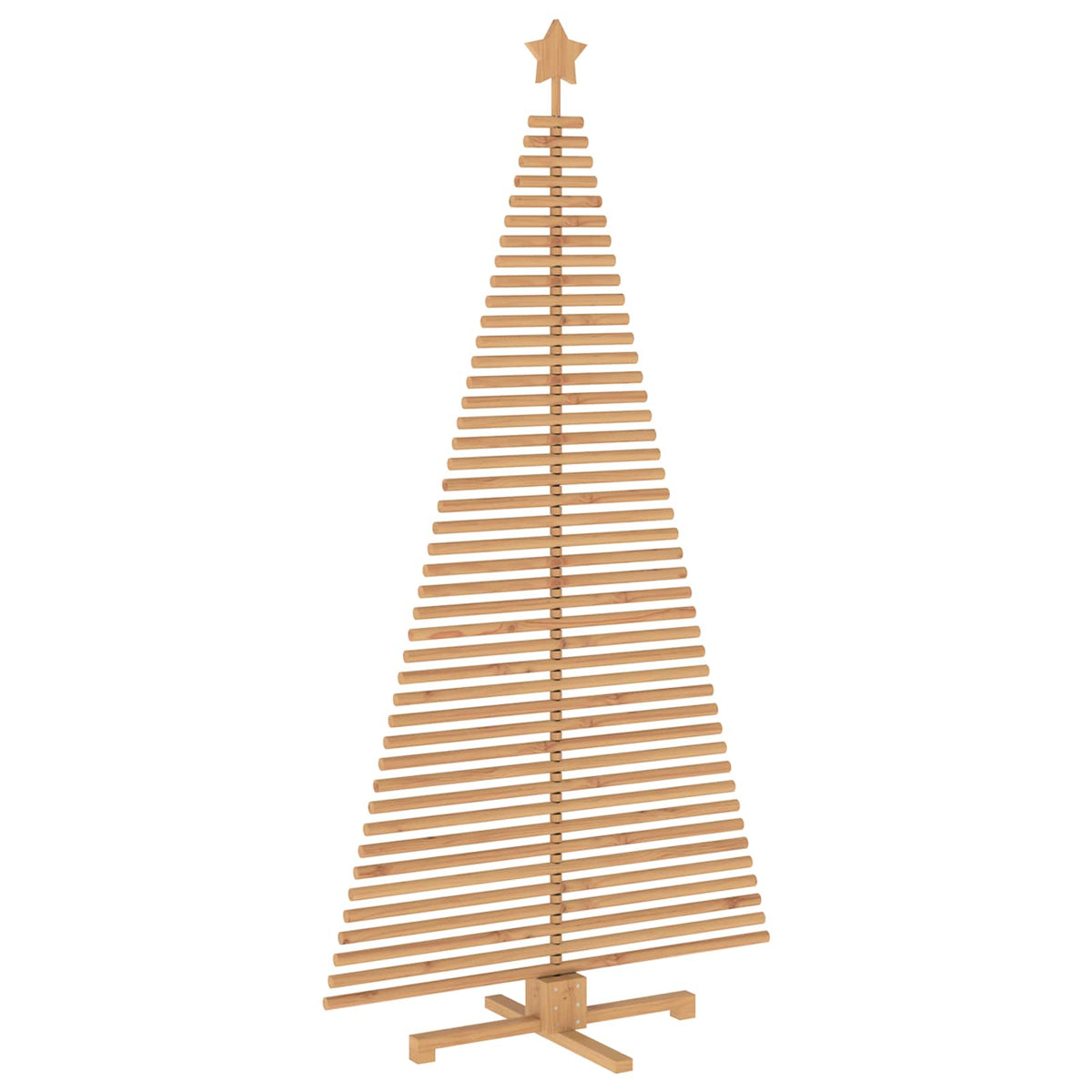 Houten Kerstboom Kotka 210 Cm Massief Grenenhout