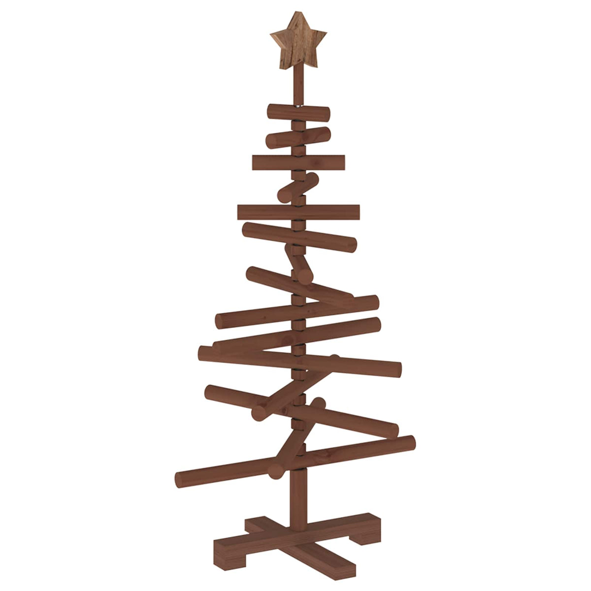 Houten Kerstboom Kotka 90 Cm Massief Grenenhout