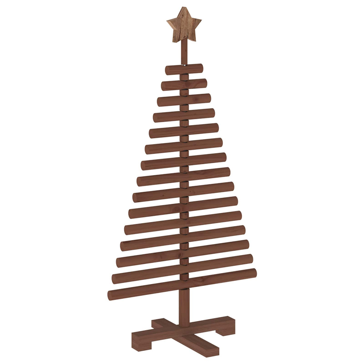 Houten Kerstboom Kotka 90 Cm Massief Grenenhout