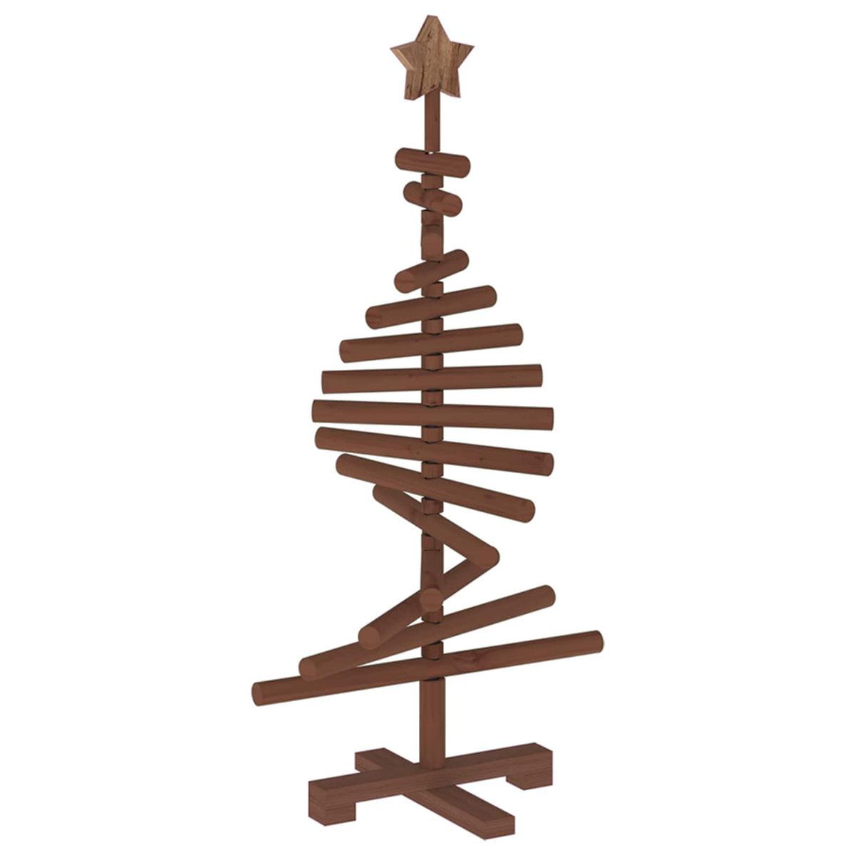 Houten Kerstboom Kotka 90 Cm Massief Grenenhout