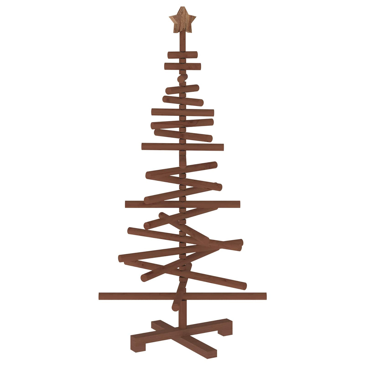 Houten Kerstboom Kotka 120 Cm Massief Grenenhout