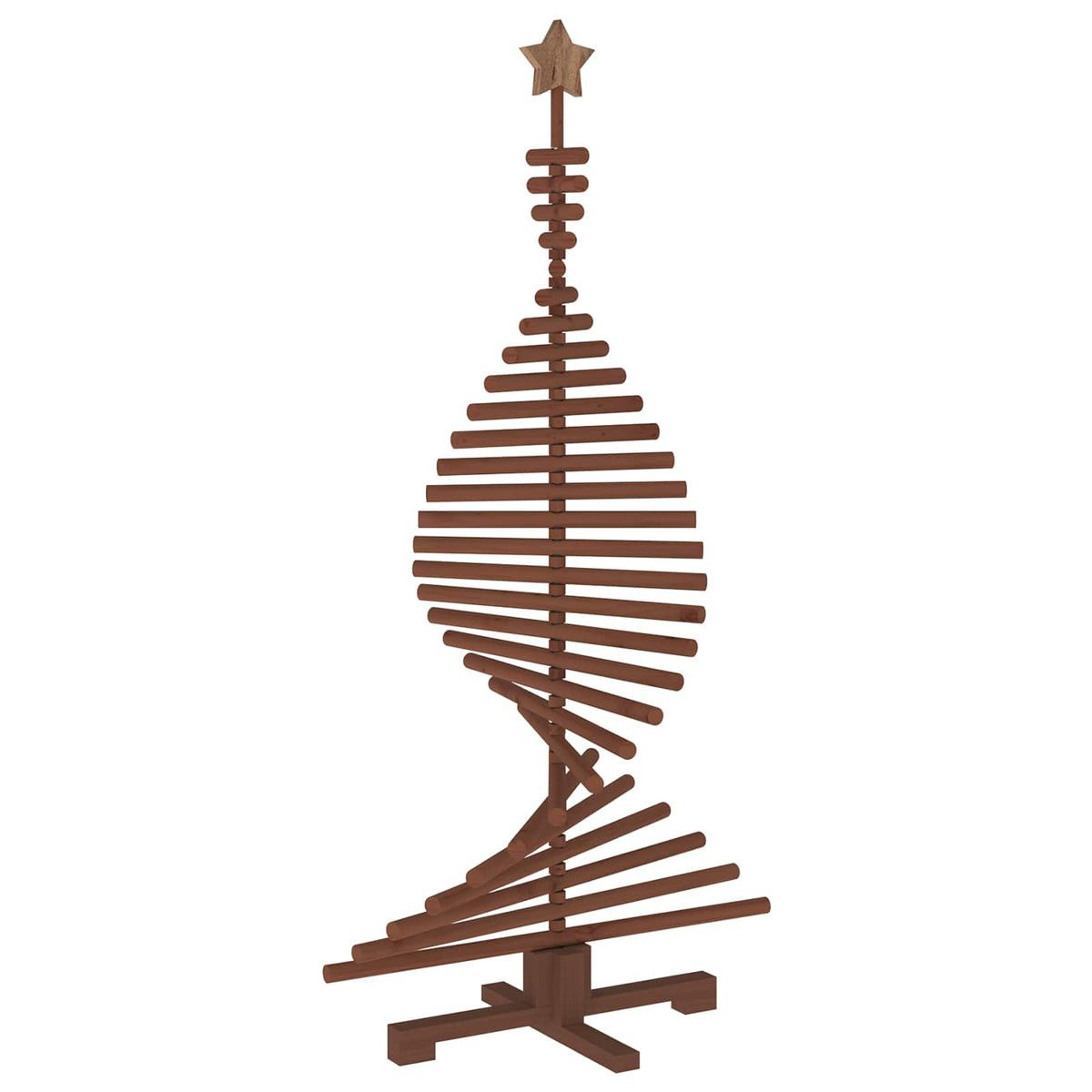 Houten Kerstboom Kotka 150 Cm Massief Grenenhout
