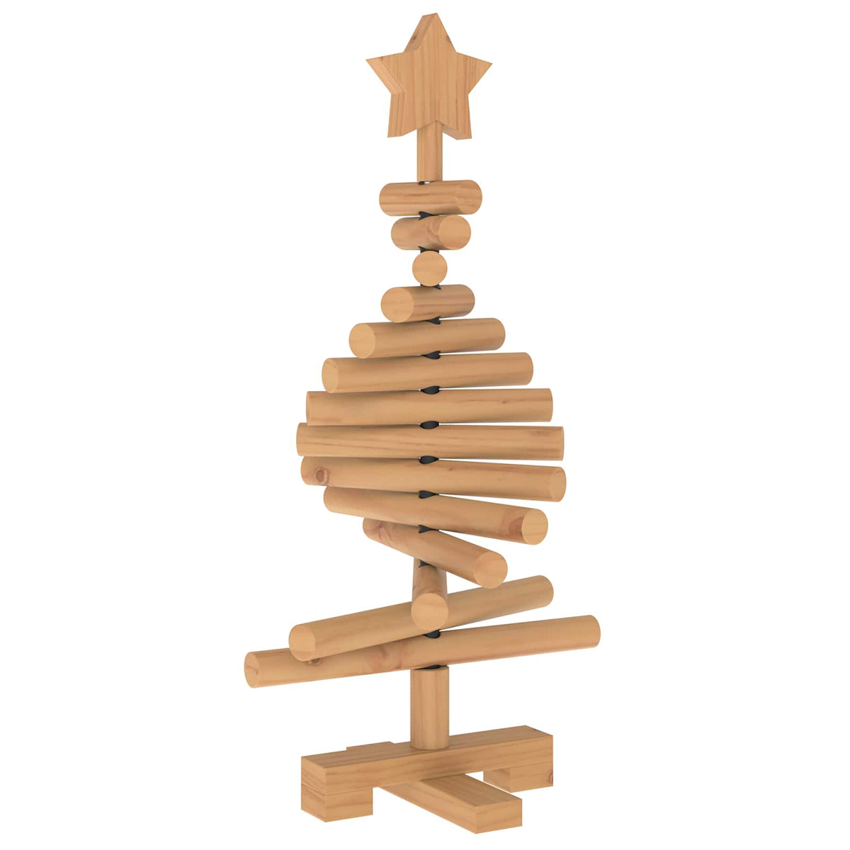Houten Kerstboom Kotka 60 Cm Massief Grenenhout