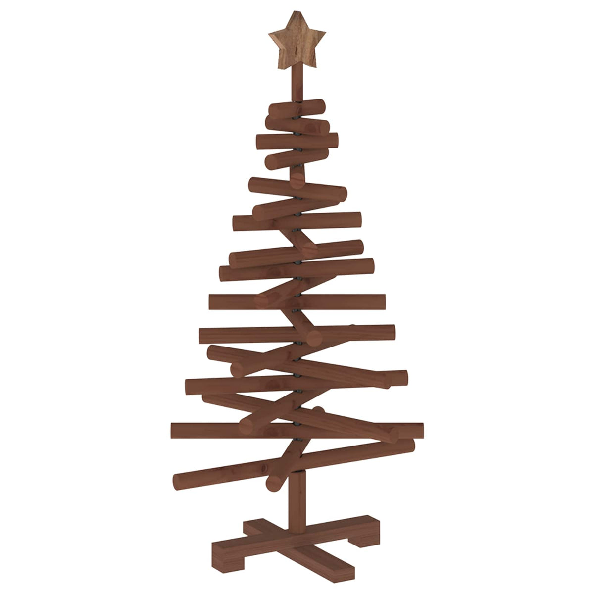Houten Kerstboom Kotka 90 Cm Massief Grenenhout