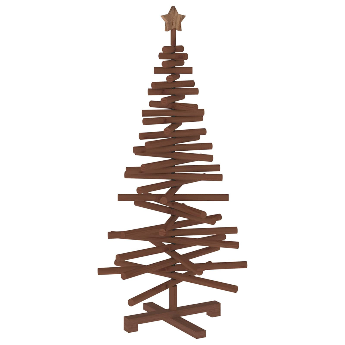 Houten Kerstboom Kotka 120 Cm Massief Grenenhout