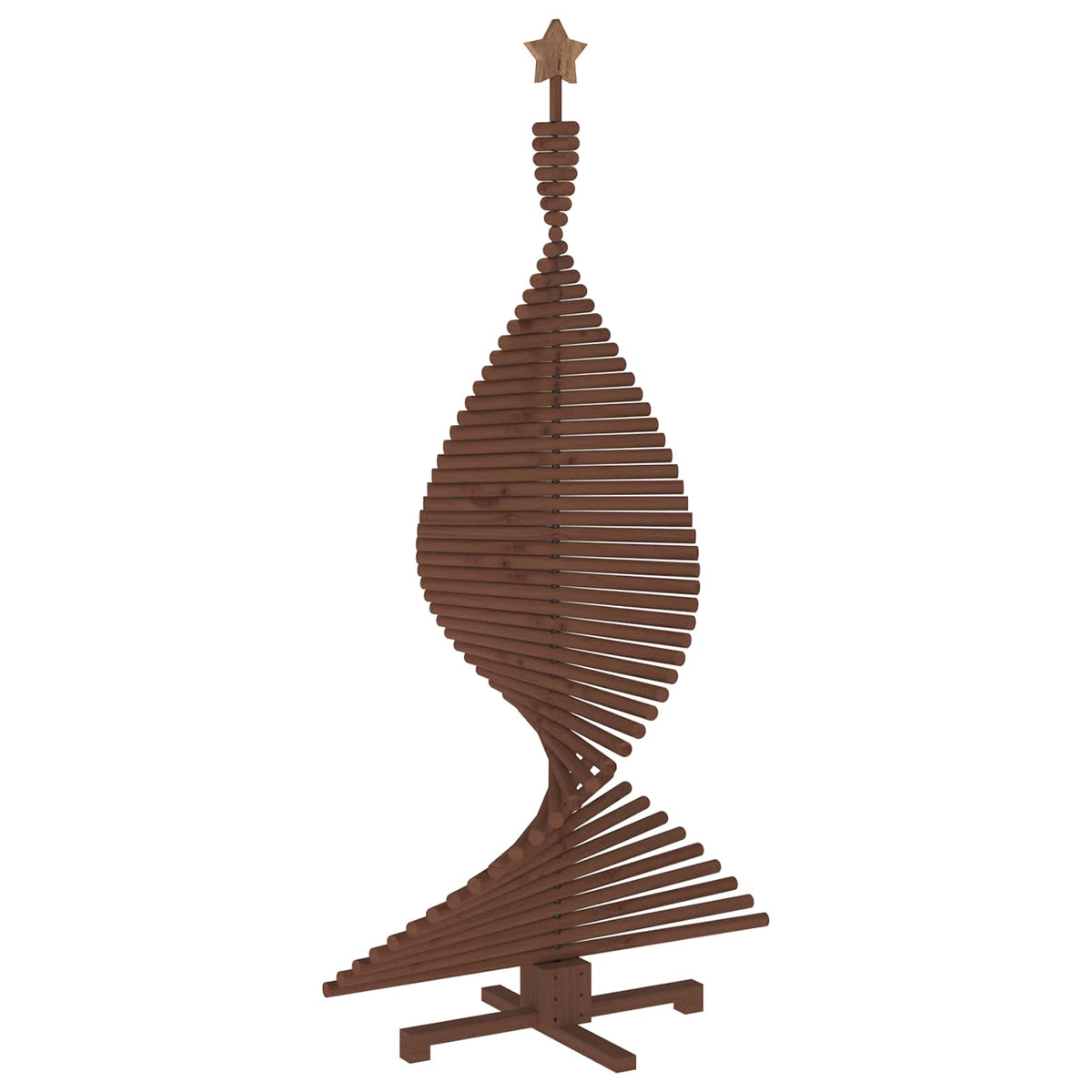 Houten Kerstboom Kotka 180 Cm Massief Grenenhout
