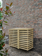 Houten Airco Ombouw