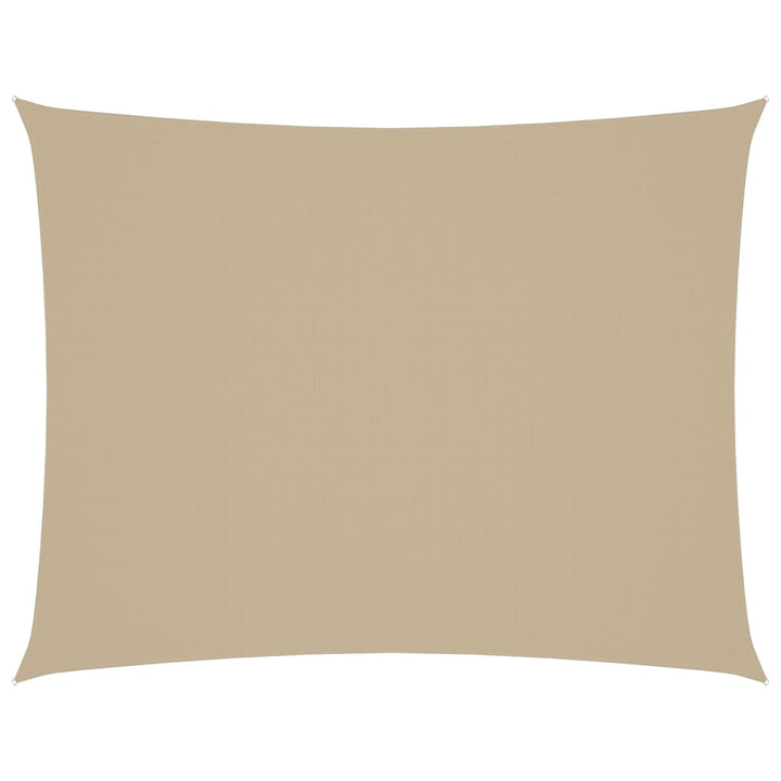 Schaduwdoek Rechthoekig - Oxford-stof – Beige