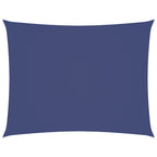 Schaduwdoek Rechthoekig - Oxford-stof – Blauw