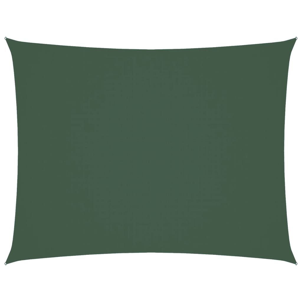 Schaduwdoek Rechthoekig - Oxford-stof – Donkergroen