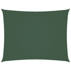 Schaduwdoek Rechthoekig - Oxford-stof – Donkergroen