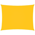 Schaduwdoek Rechthoekig - Oxford-stof – Geel