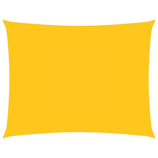 Schaduwdoek Rechthoekig - Oxford-stof – Geel