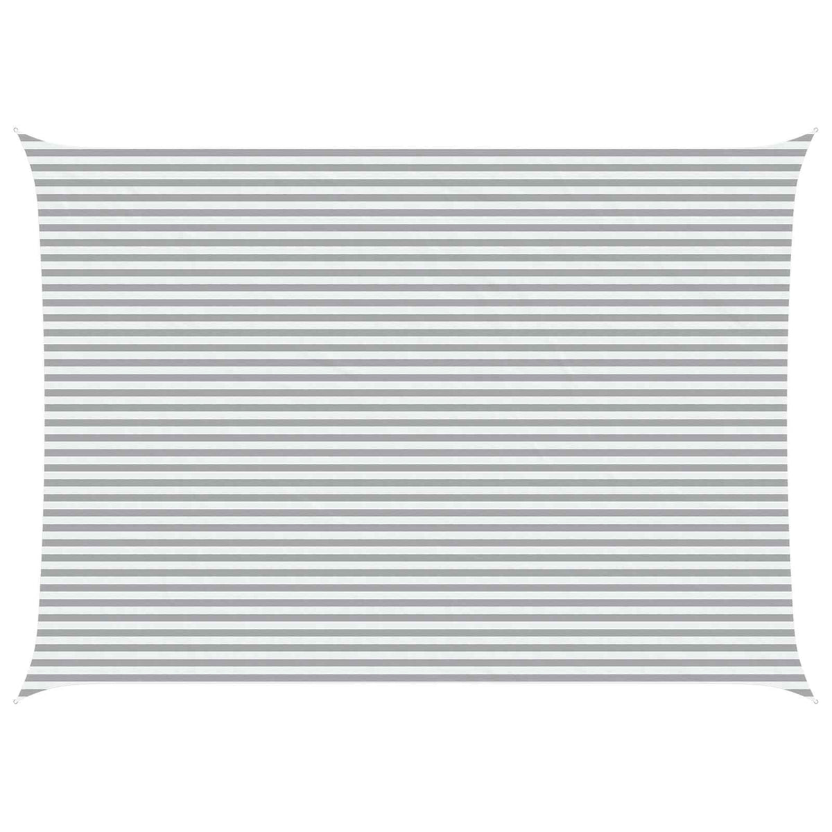 rechthoekig schaduwdoek – Schaduwdoek lichtgrijs wit 1 – 29
