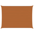 Schaduwdoek Rechthoekig - Oxford-stof – Oranje en bruin