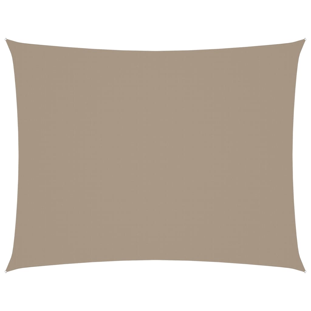 Schaduwdoek Rechthoekig - Oxford-stof – Taupe
