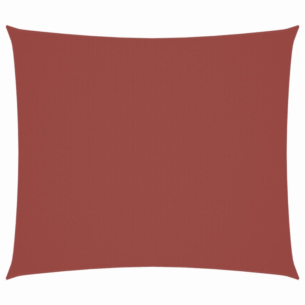 Schaduwdoek Rechthoekig - Oxford-stof – Terracotta