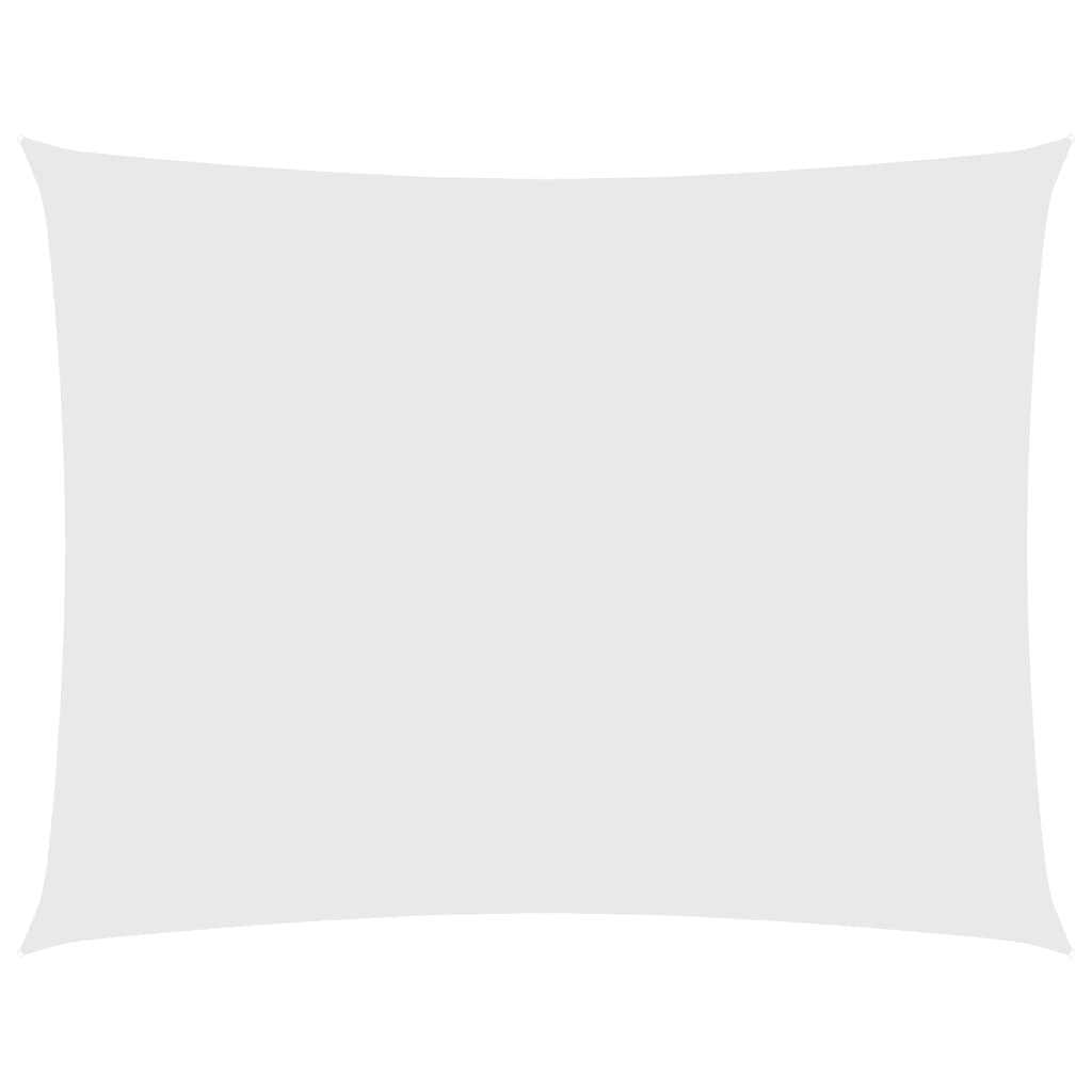 Schaduwdoek Rechthoekig - Oxford-stof – Wit
