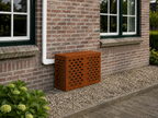 Airco ombouw Cortenstaal Klein (90x40x60 cm) zonder pootjes – gecontroleerde versie