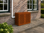 Airco ombouw Cortenstaal Middel (100x50x70 cm) zonder pootjes – gecontroleerde versie