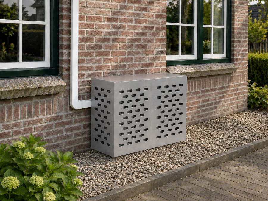 Middel (100x50x70 cm) / Gegalvaniseerd staal