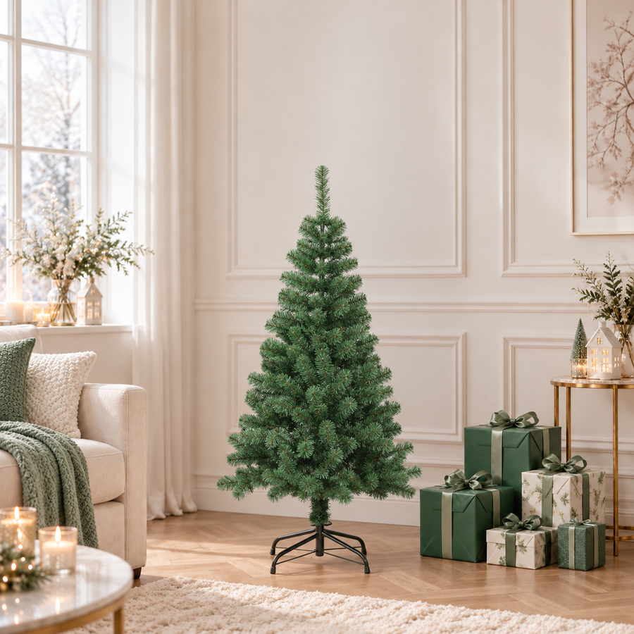 Kunstkerstboom — 120 x 65 cm / Groen