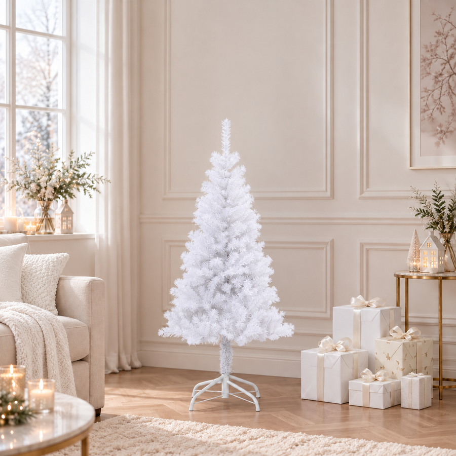 Kunstkerstboom — 120 x 65 cm / Wit