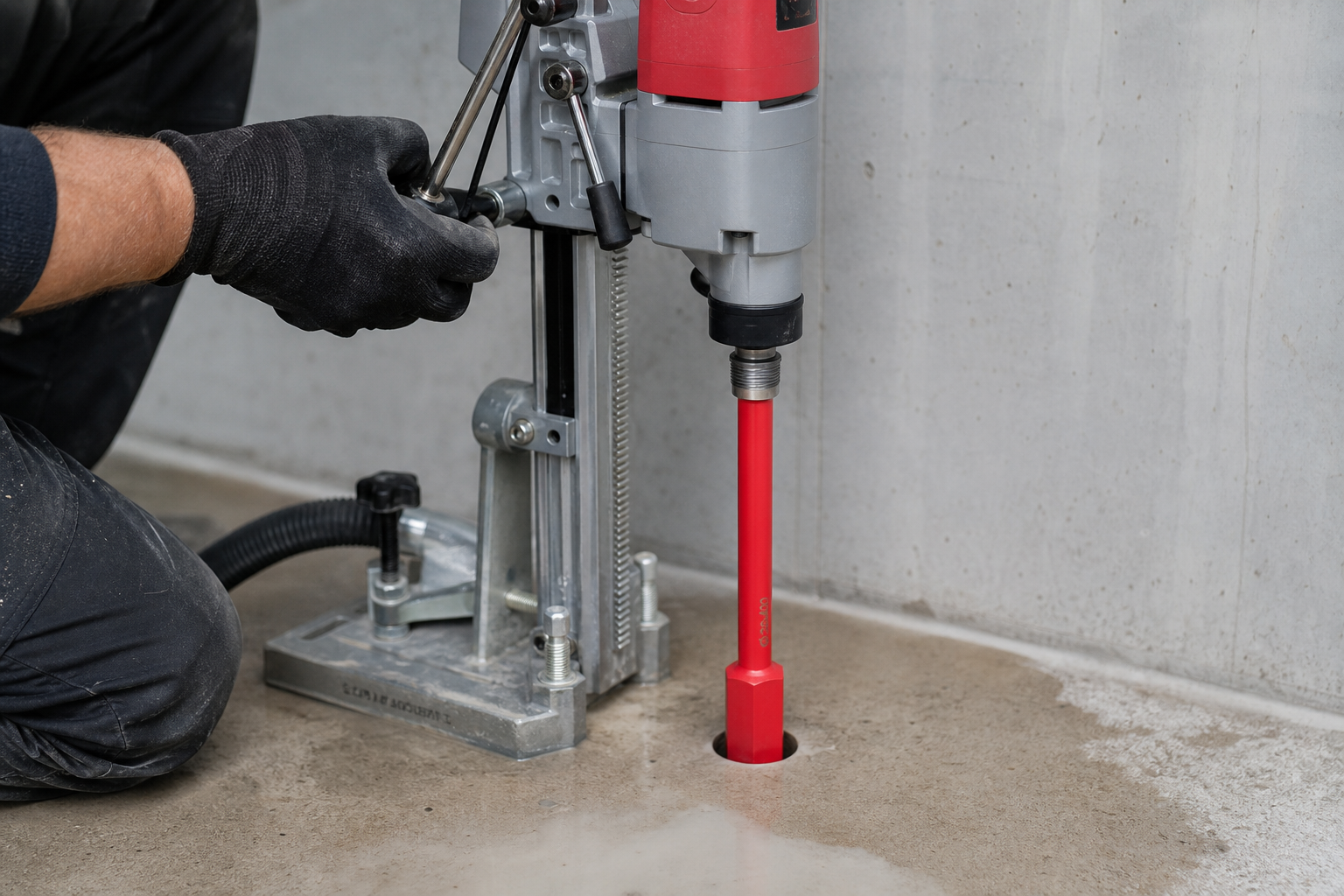 diamantboor 125mm huren gamma: praktische toepassing van Diamantboor voor nat en droog boren