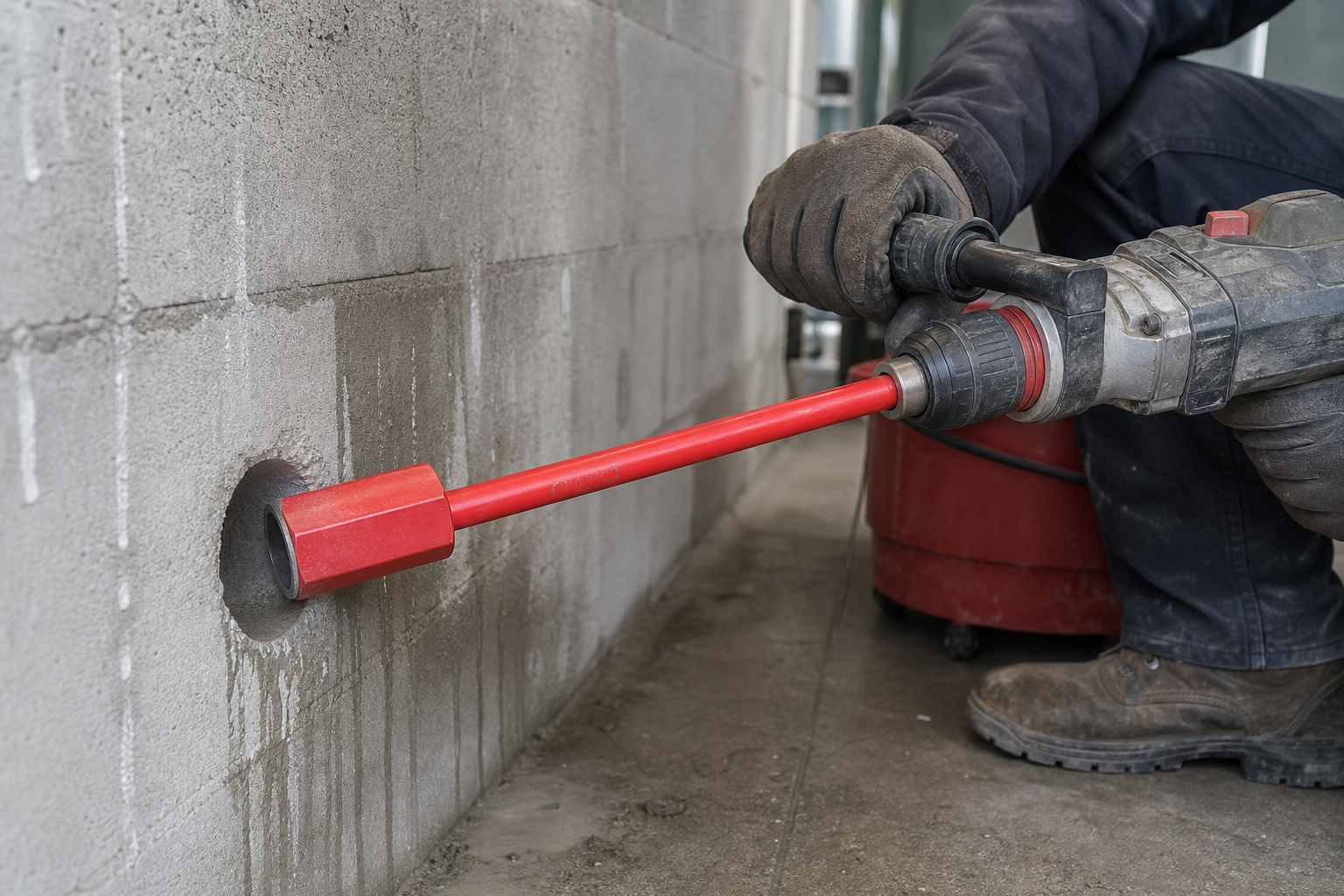 diamantboor hornbach: praktische toepassing van Diamantboor voor nat en droog boren