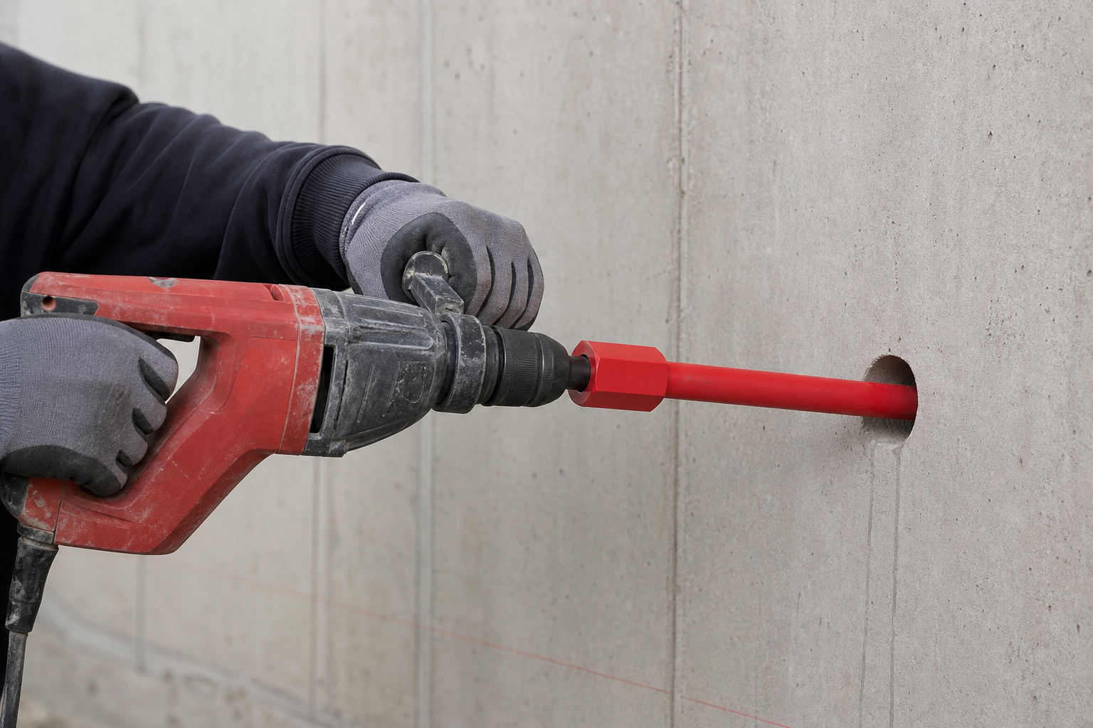 diamantboor 100 mm: praktische toepassing van Diamantboor voor nat en droog boren