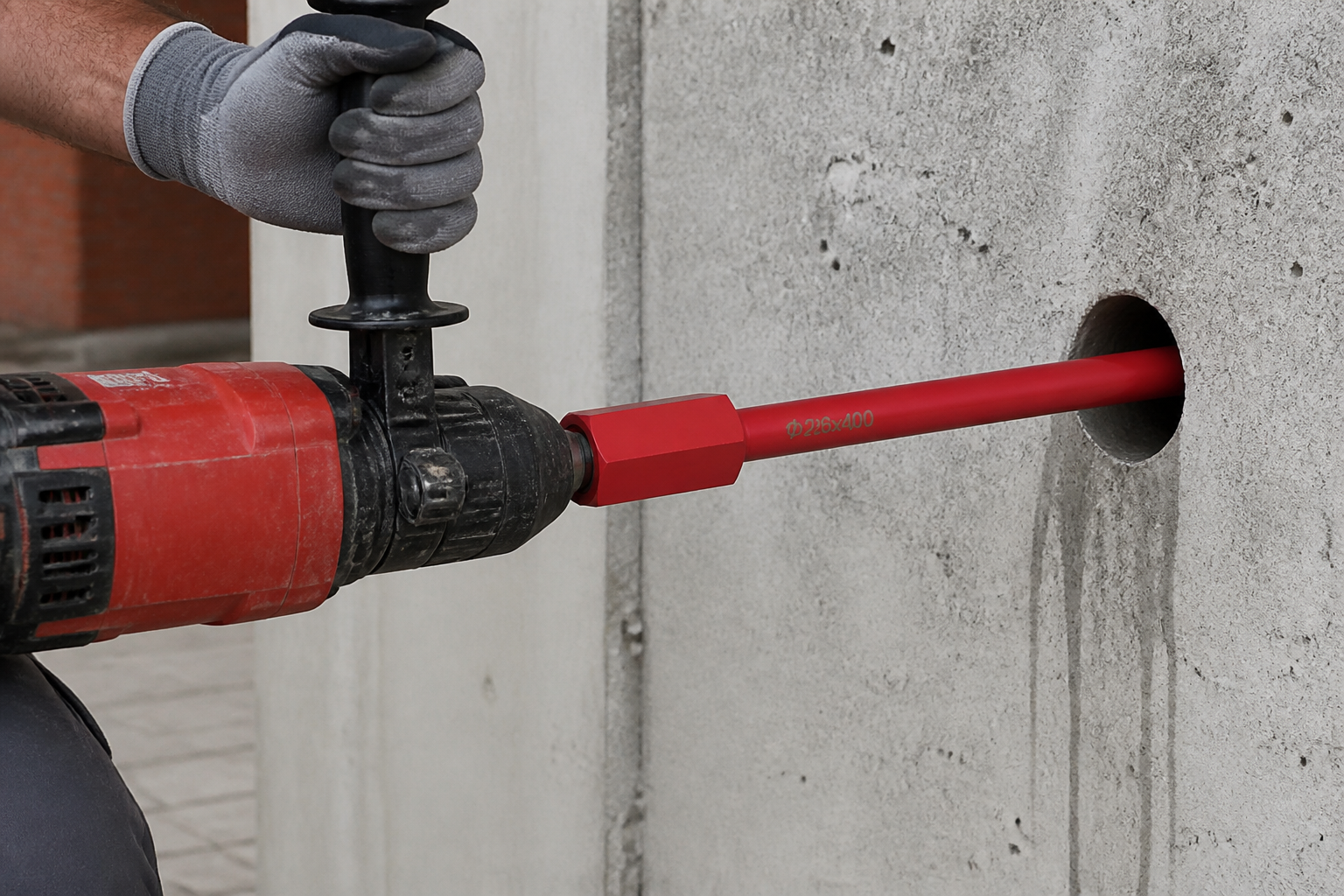 diamantboor 100mm: praktische toepassing van Diamantboor voor nat en droog boren