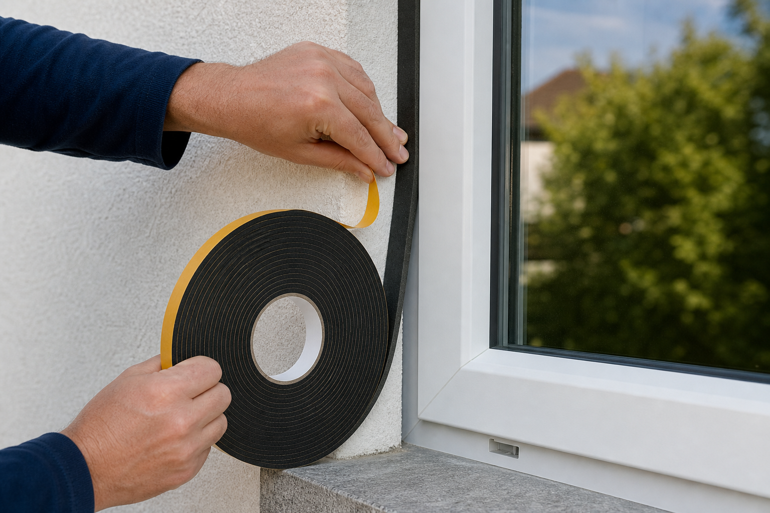 acrylaat schuimtape: praktische toepassing van Celrubber CR-schuim – zelfklevende neopreen schuimtape