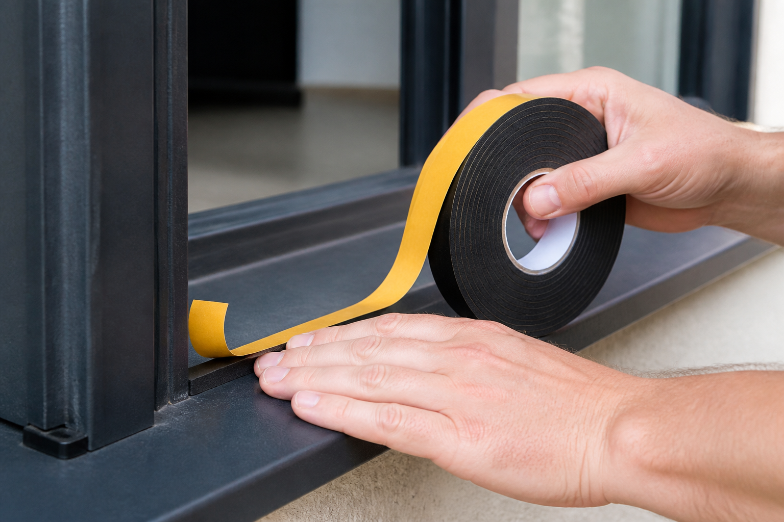 dubbelzijdig schuimtape: praktische toepassing van Celrubber CR-schuim – zelfklevende neopreen schuimtape