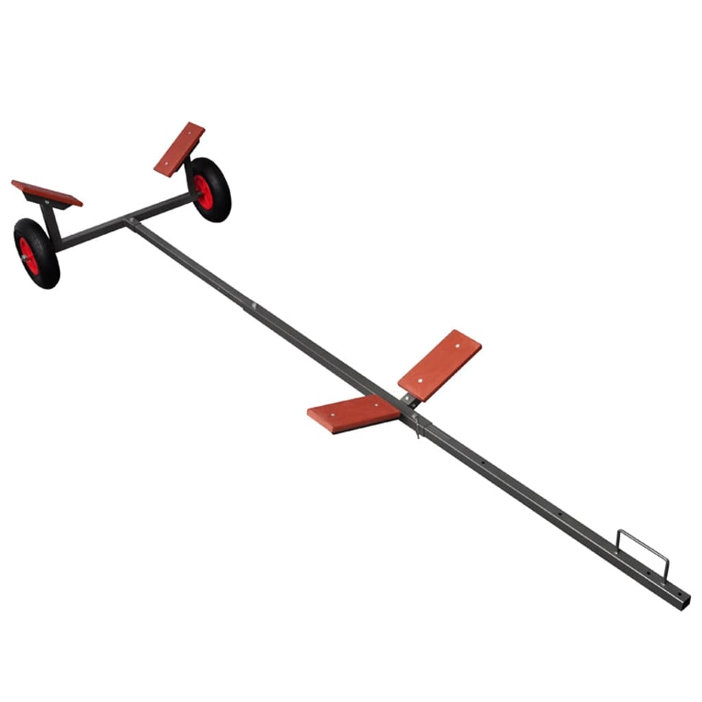 boottrailer rol: praktische toepassing van Boottrailer handtrailer tot 4,6 m en 160 kg