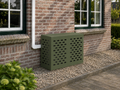 Airco ombouw Olijfgroen Middel (100x50x70 cm) zonder pootjes – gecontroleerde versie