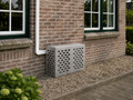 Airco ombouw Roestvrij staal Klein (90x40x60 cm) zonder pootjes – gecontroleerde versie