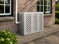 Airco ombouw Roestvrij staal hoog zonder pootjes – gecontroleerde versie