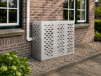 Airco ombouw Roestvrij staal hoog zonder pootjes – gecontroleerde versie