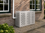 Airco ombouw Roestvrij staal Groot (110x50x80 cm) zonder pootjes – gecontroleerde versie