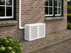 Airco ombouw Wit Klein (90x40x60 cm) zonder pootjes – gecontroleerde versie