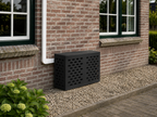 Airco ombouw Zwart Klein (90x40x60 cm) zonder pootjes – gecontroleerde versie